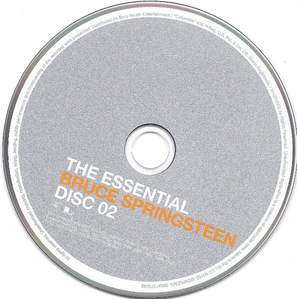 Bruce Springsteen - The Essential (2011 DCD) Mint