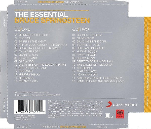 Bruce Springsteen - The Essential (2011 DCD) Mint