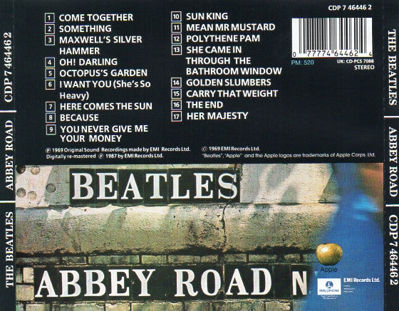 Beatles - Abbey Road (UK CD) NM