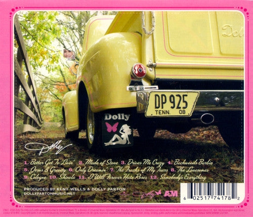 Dolly Parton - Backwoods Barbie (2008 CD) NM