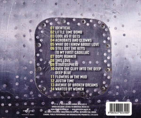 Golden Earring - Tits'n Ass (2012 CD) Mint