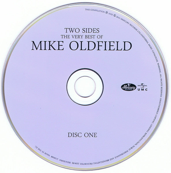 Mike Oldfield - Two Sides ~ The Very Best of (2012 DCD) VG+