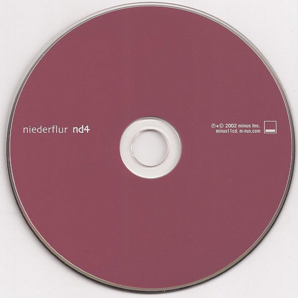 Niederflur - ND4 (2002 Canadian Electronic CD) Mint