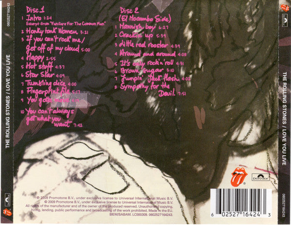 Rolling Stones - Love You Live (2009 DCD) Mint