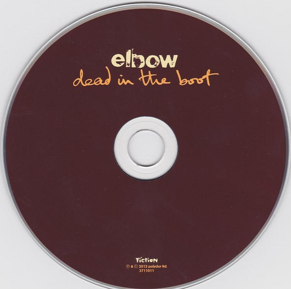 Elbow - Dead in the Boot (2012 CD) NM