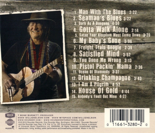 Willie Nelson - Country Music (2010 CD) VG+