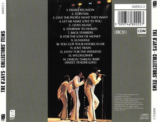 O'Jays - Collectors Items (1991 CD) NM