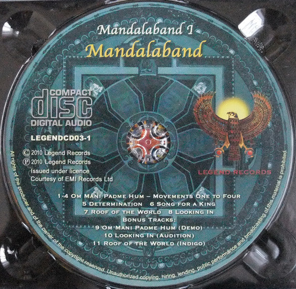 Mandalaband I & II - Resurrection ~ Remixed & Remastered (2010 DCD) VG+
