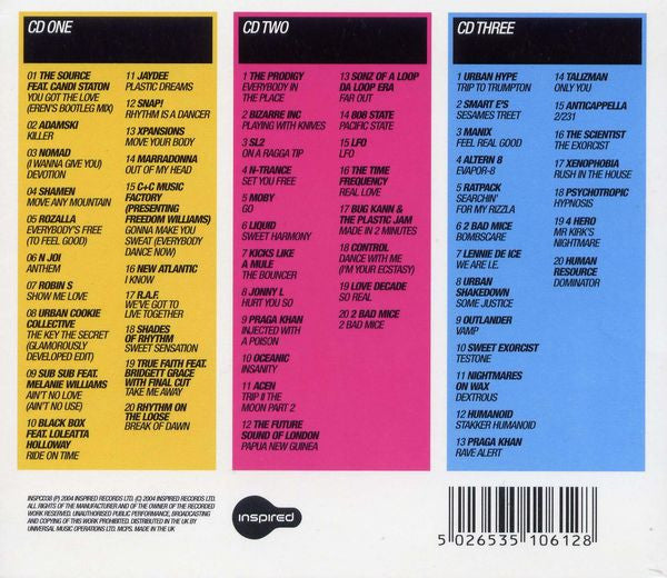 Various - Anthems of Old School (2004 3 x CD Box Set) NM