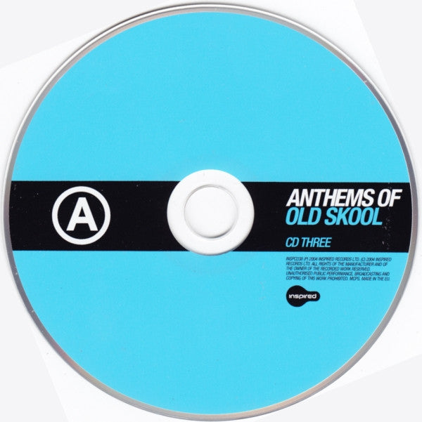 Various - Anthems of Old School (2004 3 x CD Box Set) NM
