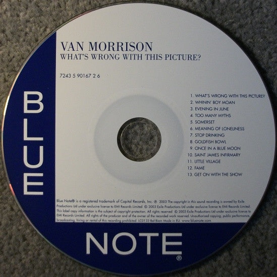 Van Morrison - What's Wrong with this Picture (2003 CD) VG+