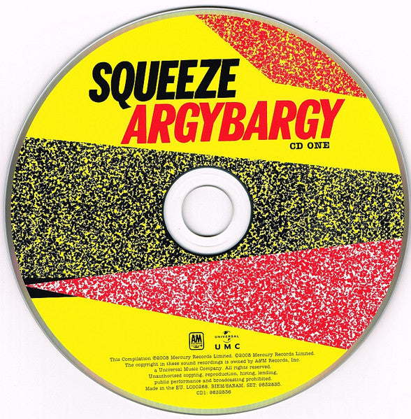 Squeeze - Argybargy (2008 Deluxe Edition DCD) NM