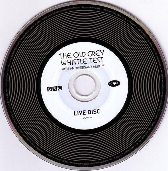 Various - The Old grey Whistle Test 40th Anniversary Album (Triple CD Set) NM