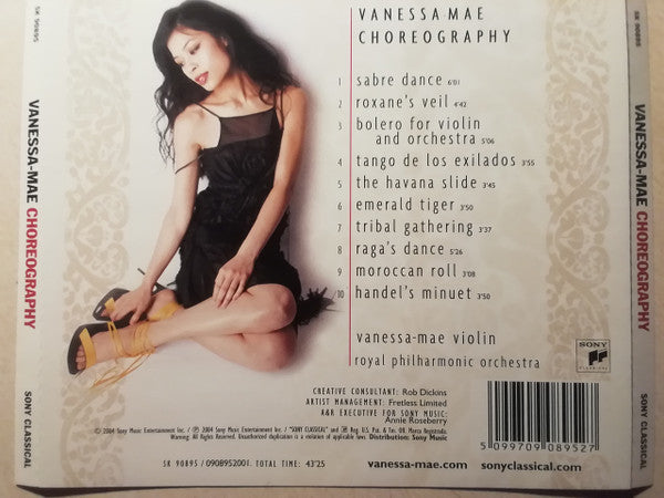 Vanessa-Mae - Choreography (2004 CD) VG+