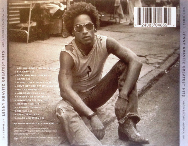 Lenny Kravitz - Greatest Hits (2000 CD) NM