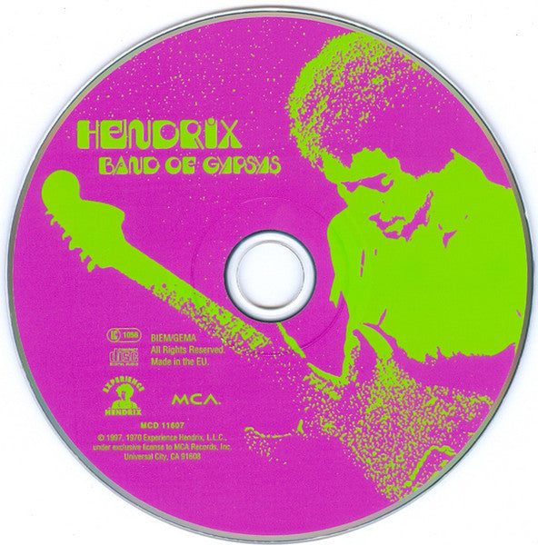 Hendrix [Jimi Hendrix] - Band of Gypsys (1997 CD) Mint