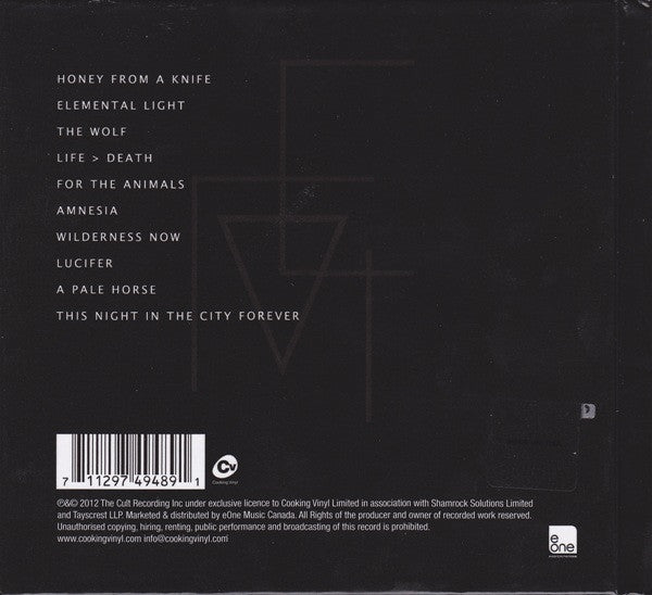 Cult - Choice of Weapon (2012 Canadian Definitive Edition DCD) Sealed