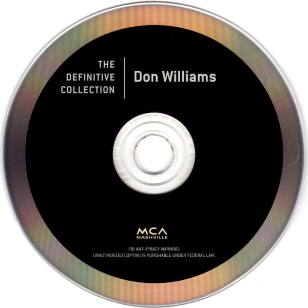 Don Williams - The Definitive Collection (2004 US CD) NM