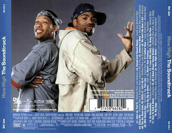 Various /Method Man / Redman - How High Soundtrack (2001 O.S.T CD) Mint