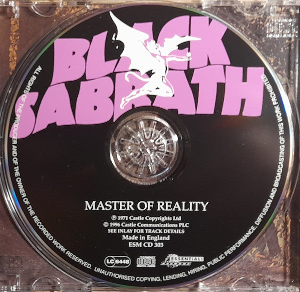 Black sabbath - Masters of Reality (1996 CD) NM