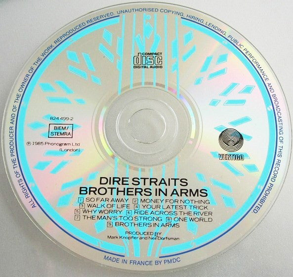 Dire Straits - Brothers in Arms (1996 CD) NM
