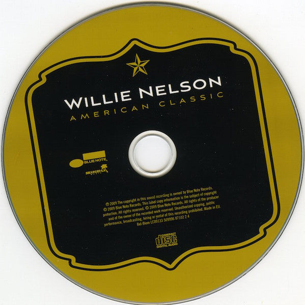 Willie Nelson - American Classic (2009 CD) Mint