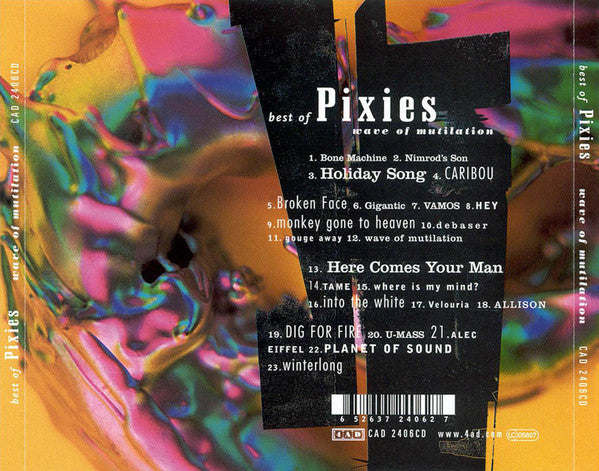 Pixies - Best Of ~ Wave of Mutilation (2004 CD) NM