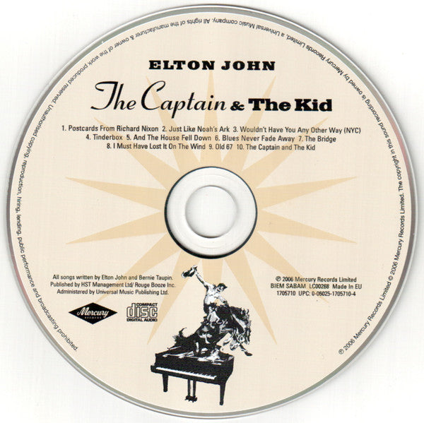 Elton John - The Captain & the Kid (2006 CD) NM
