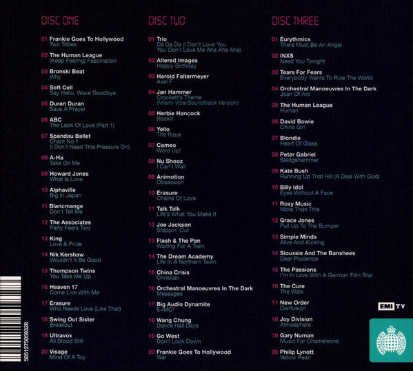 Various - MOS Electronic 80s 3 Anthems (2012 TCD) Sealed