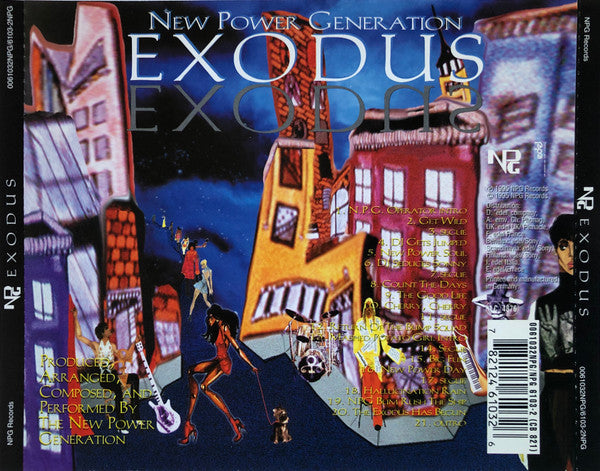 NPG* New Power Generation (Prince) - Exodus (1995 CD) NM