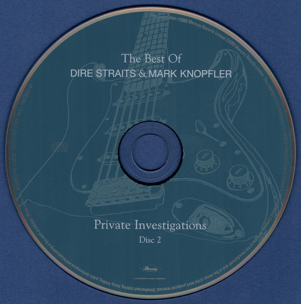 Dire Straits & Mark Knopfler - The Best of ~ Private Investigations (2005 DCD) Mint