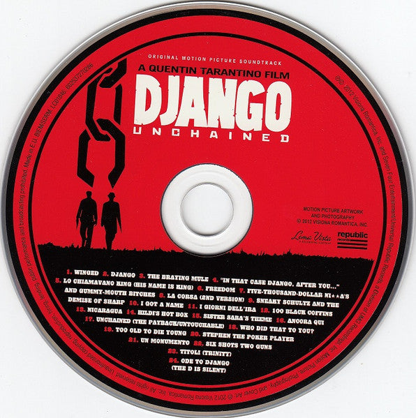 Various - Django Unchained (2013 O.S.T Soundtrack CD) Sealed