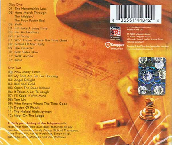 Fairport Convention - Across the Decades (2003 DCD) Mint