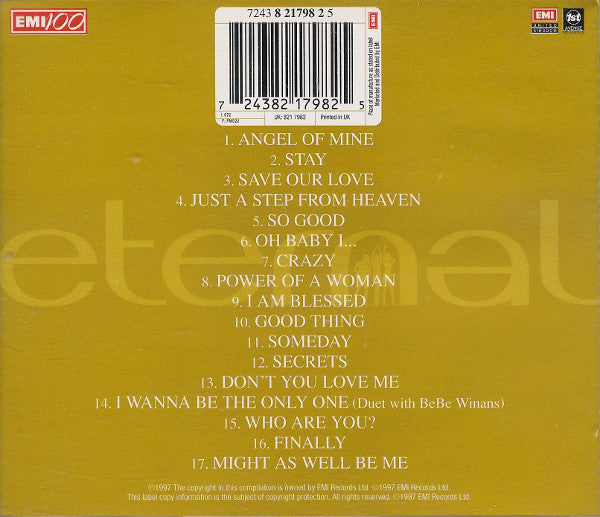 Eternal - Greatest Hits (1997 CD) NM