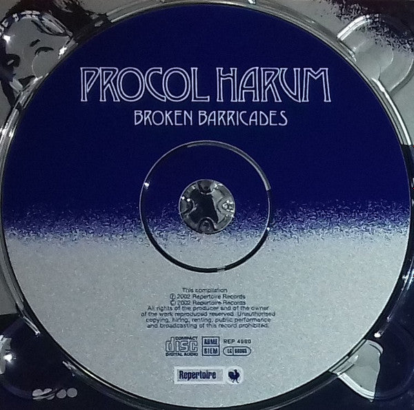 Procol Harum - Broken Barricades (2002 Germany Ltd Edition CD) Mint