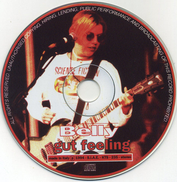 Belly - Gut Feeling (1994 Italian UNO CD) VG+