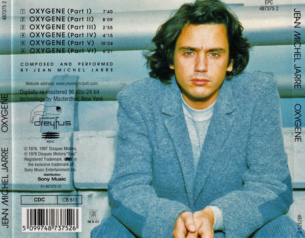 Jean Michel Jarre - Oxygene (1997 24 Bit CD) Mint