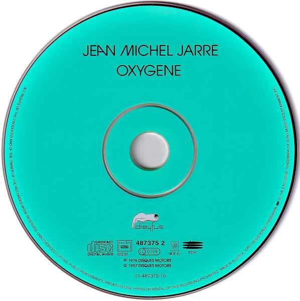 Jean Michel Jarre - Oxygene (1997 24 Bit CD) Mint