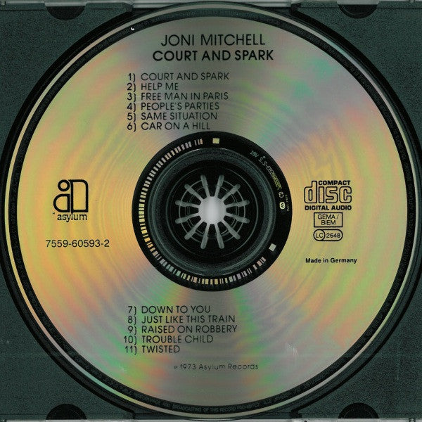 Joni Mitchell - Court and Spark (CD Album) VG+