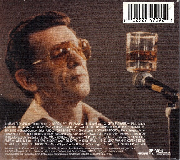 Jerry Lee Lewis - Mean Old Man (2010 CD) VG+