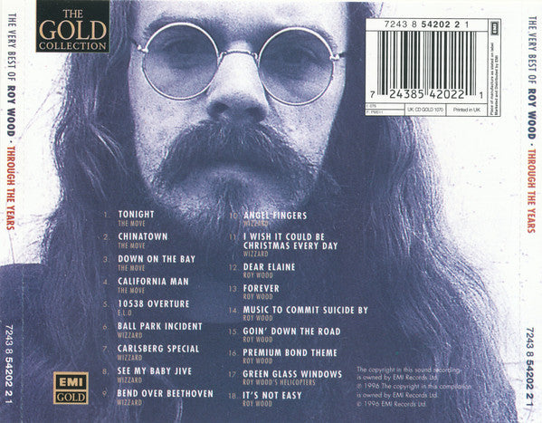 Roy Wood - Through the Years ~ Very Best of (1996 CD) NM