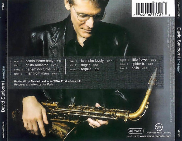 David Sanborn - Timeagain (2003 CD) Mint