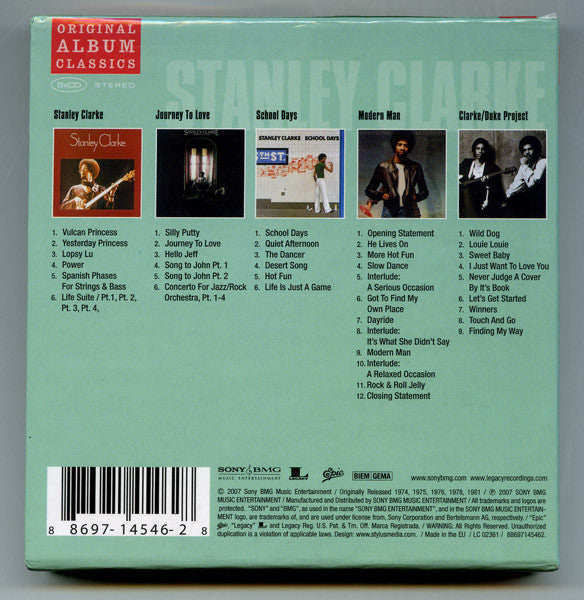 Stanley Clarke - Original Album Classics (5 CD Box Set) NM