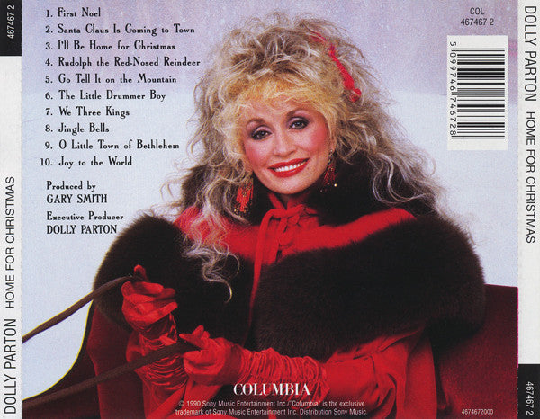 Dolly Parton - Home for Christmas (1990 CD) Mint