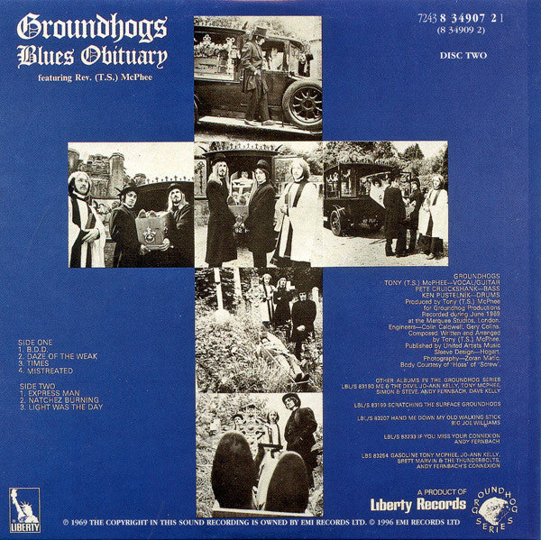 Groundhogs - Four Groundhogs Originals (1996 4xCD Box Set) Mint