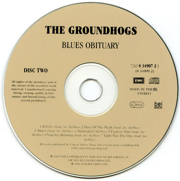 Groundhogs - Four Groundhogs Originals (1996 4xCD Box Set) Mint