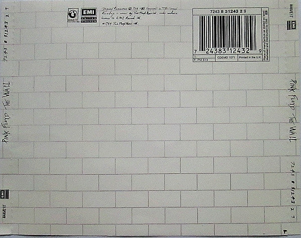 Pink Floyd - The Wall (1994 'Fatboy' DCD) VG+