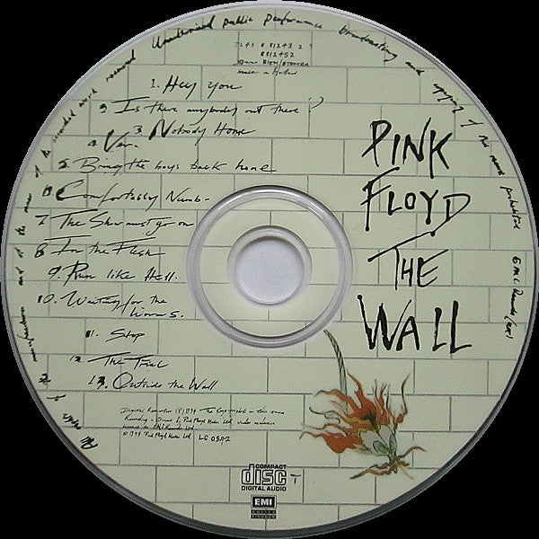 Pink Floyd - The Wall (1994 'Fatboy' DCD) VG+