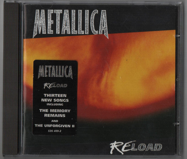 Metallica - Reload (1997 UK CD) NM