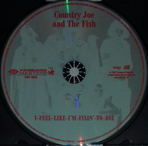 Country Joe and the Fish - I-Feel-Like-I'm-Fixin'-To-Die (1988 CD) NM